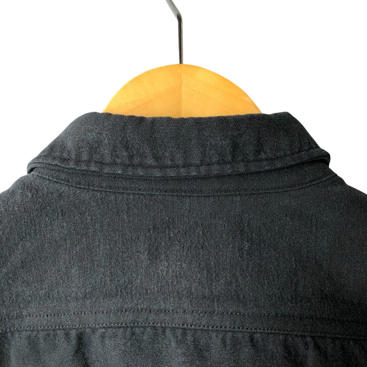 J.Crew Men's Long Sleeve Cotton Shirt, Size L cotton black type Vintage Second Hand