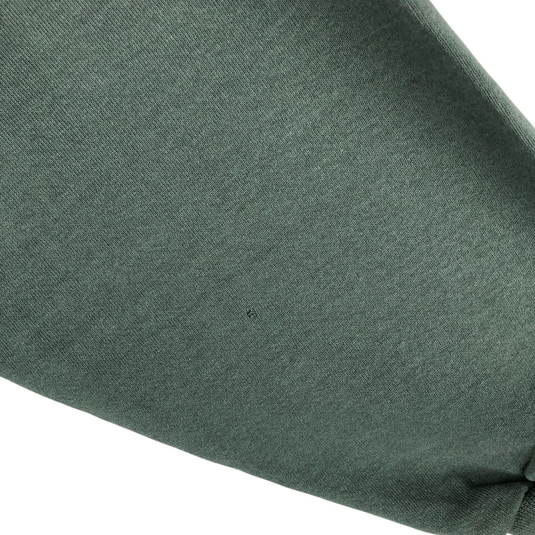 Vintage 2000'S Russell Athletic blank sweatshirt, men's size XXL cotton Khaki type sage green Vintage Second Hand