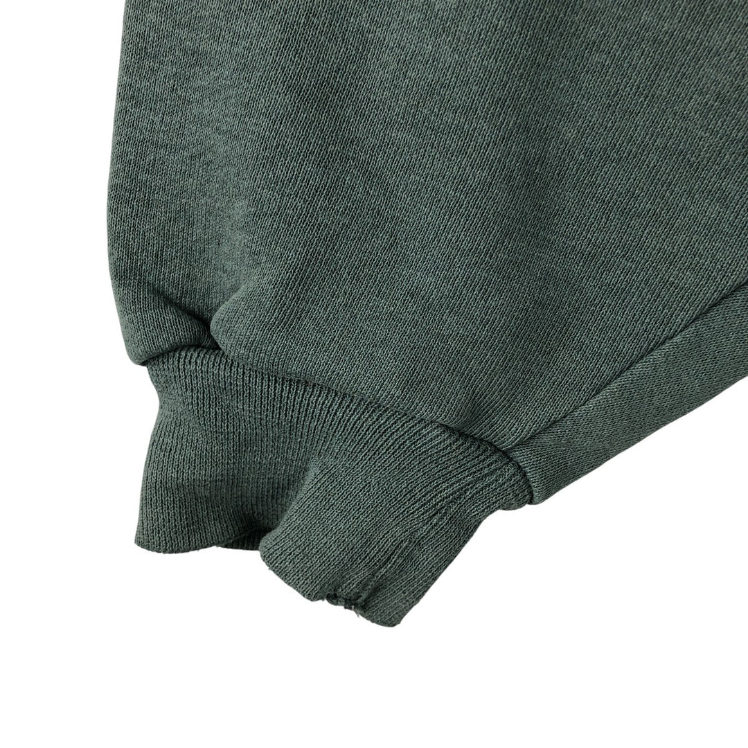 Vintage 2000'S Russell Athletic blank sweatshirt, men's size XXL cotton Khaki type sage green Vintage Second Hand