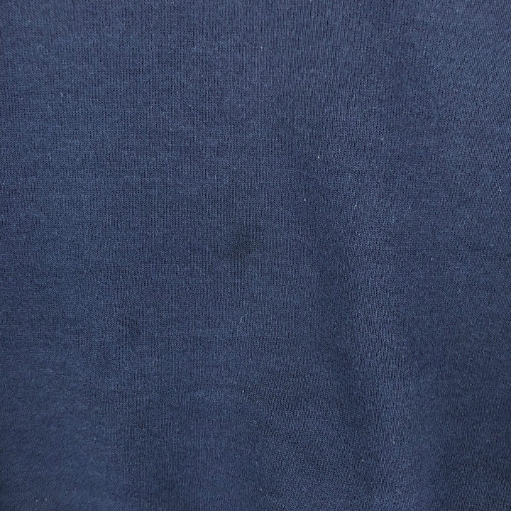 90'S Jerzees Plain Blank Sweatshirt Trainer Made in USA Men's Size L Vintage cotton navy blue type Vintage Second Hand