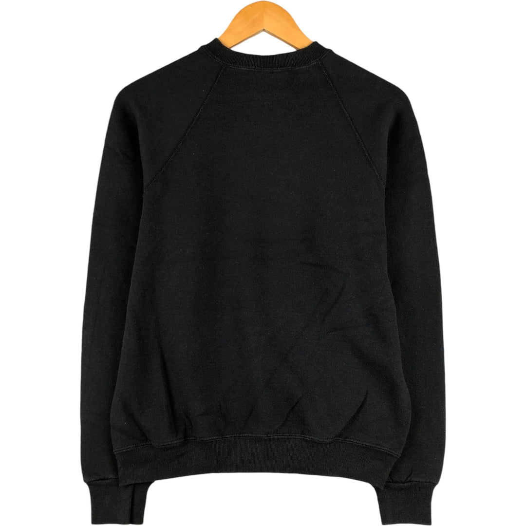Vintage 90'S RIDERS plain blank sweatshirt, made in the USA, size M, men's. cotton black type Vintage Second Hand