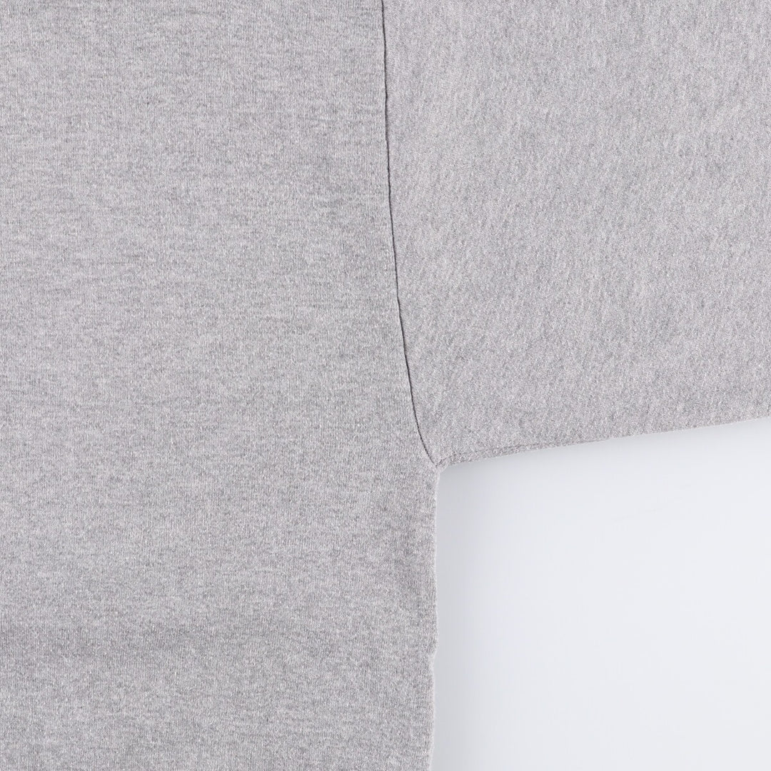 90'S Jerzees Plain Blank Sweatshirt Trainer Made in USA Men's XXL Vintage cotton gray type Vintage Second Hand