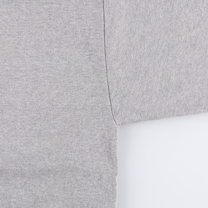 90'S Jerzees Plain Blank Sweatshirt Trainer Made in USA Men's XXL Vintage cotton gray type Vintage Second Hand