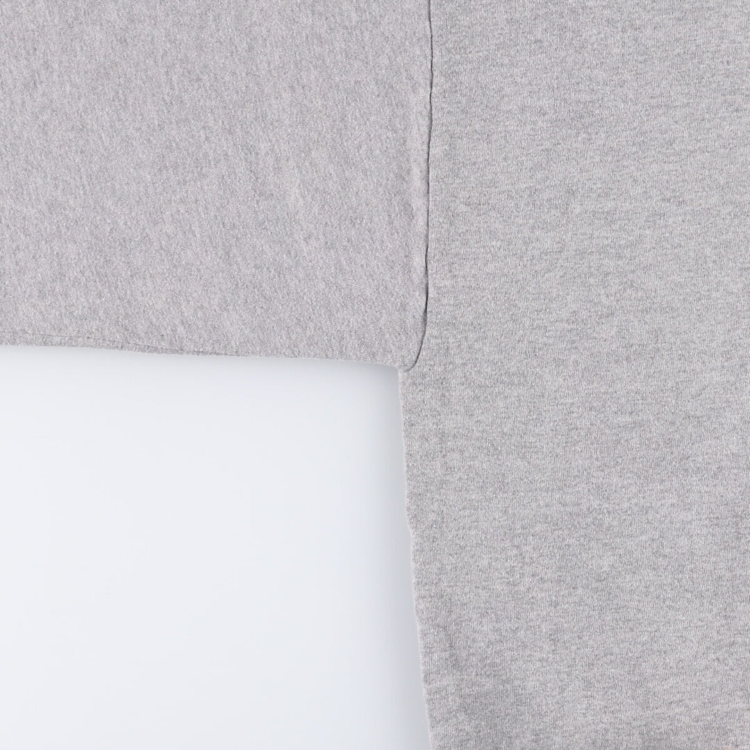 90'S Jerzees Plain Blank Sweatshirt Trainer Made in USA Men's XXL Vintage cotton gray type Vintage Second Hand