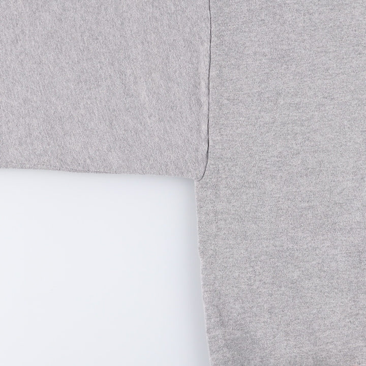 90'S Jerzees Plain Blank Sweatshirt Trainer Made in USA Men's XXL Vintage cotton gray type Vintage Second Hand