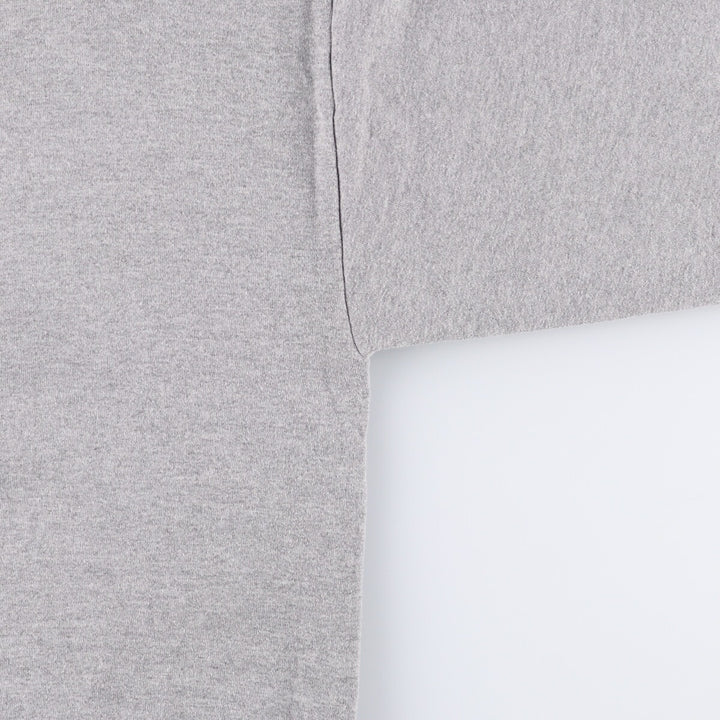 90'S Jerzees Plain Blank Sweatshirt Trainer Made in USA Men's XXL Vintage cotton gray type Vintage Second Hand