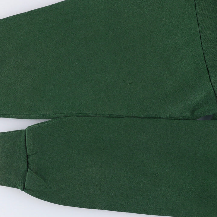 Vintage 90'S Tultex Maximum Sweats, plain, blank sweatshirt, made in the USA, men's size XL. cotton Green type dark green Vintage Second Hand