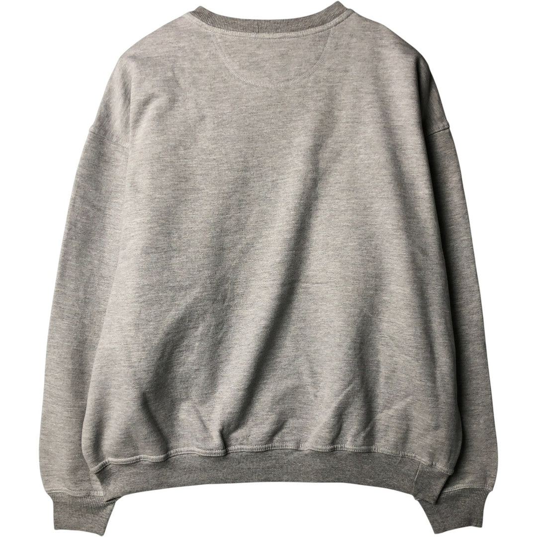 Vintage 90'S Russell PLUMA plain blank sweatshirt, men's size XXL unclear gray type Vintage Second Hand