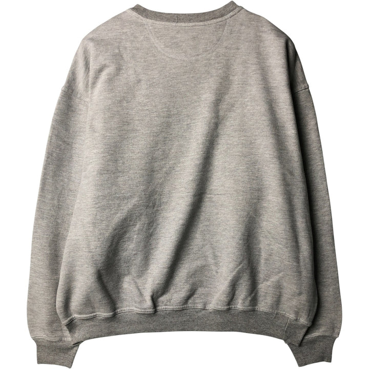 Vintage 90'S Russell PLUMA plain blank sweatshirt, men's size XXL unclear gray type Vintage Second Hand