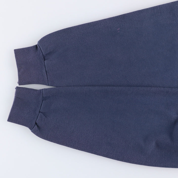 Hanes Ultimate Cotton Solid Color Blank Sweatshirt, Men's Size Large unclear navy blue type Vintage Second Hand