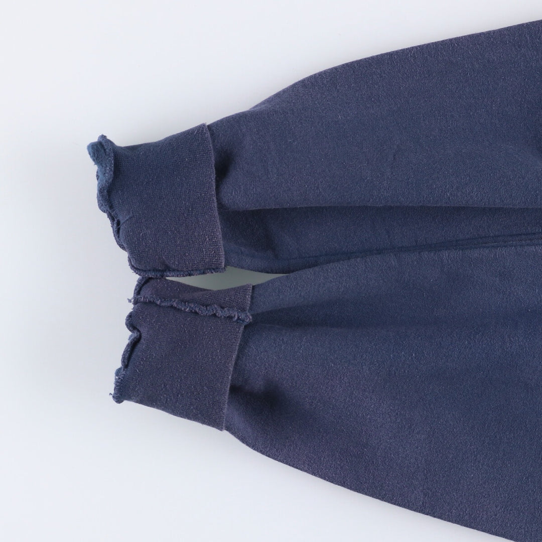 Hanes Ultimate Cotton Solid Color Blank Sweatshirt, Men's Size Large unclear navy blue type Vintage Second Hand