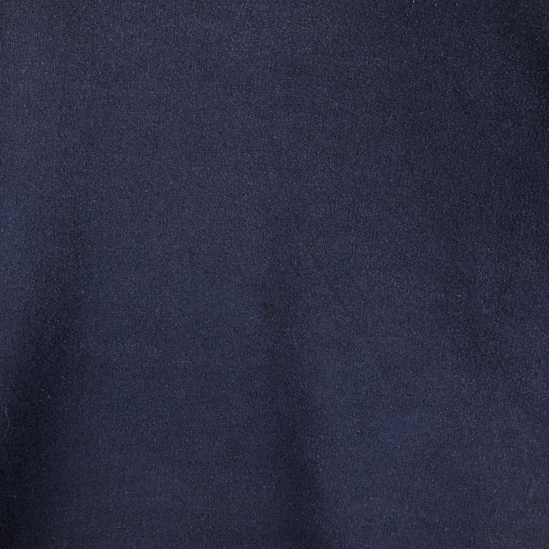 Vintage 90'S Jerzees plain blank sweatshirt, men's size L cotton navy blue type Vintage Second Hand