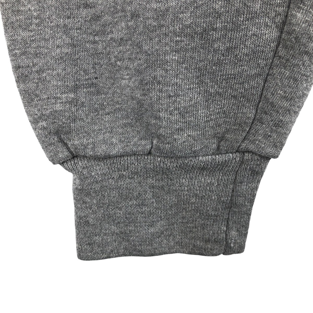 90'S Russell plain blank sweatshirt, men's M size, vintage cotton gray type Vintage Second Hand