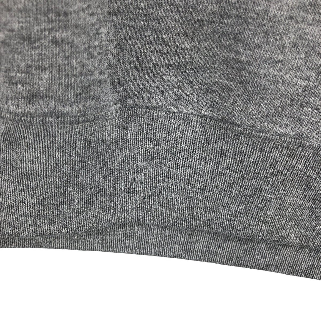 90'S Russell plain blank sweatshirt, men's M size, vintage cotton gray type Vintage Second Hand