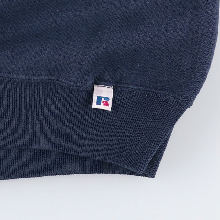 Russell Plain Blank Sweatshirt, Men's XL Size unclear navy blue type Vintage Second Hand