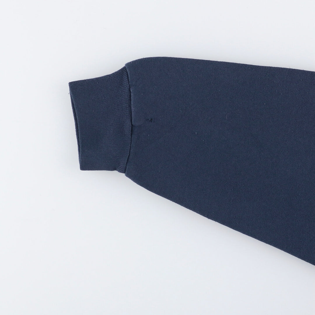Russell Plain Blank Sweatshirt, Men's XL Size unclear navy blue type Vintage Second Hand