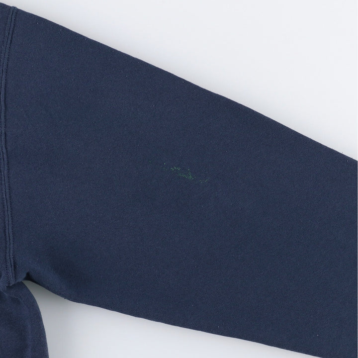 Russell Plain Blank Sweatshirt, Men's XL Size unclear navy blue type Vintage Second Hand