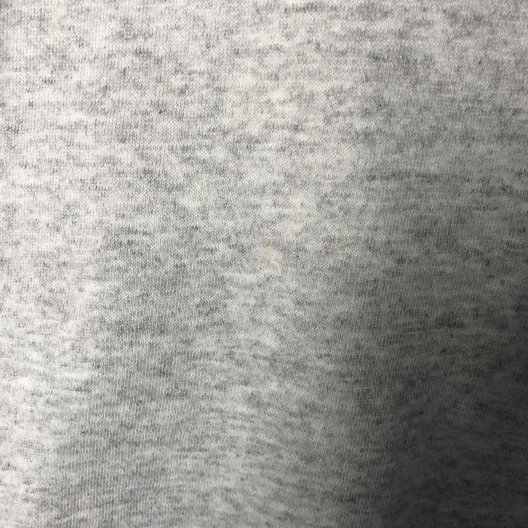 Vintage 90s-00'S Hanes ACTIVEWEAR plain blank sweatshirt, made in the USA, men's size XL cotton pale white type Vintage Second Hand