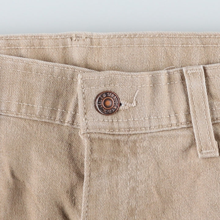 90s-00'S Levi's Action Jeans Straight Denim Pants, Men's W35 (approx.), Vintage unclear Beige type Vintage Second Hand