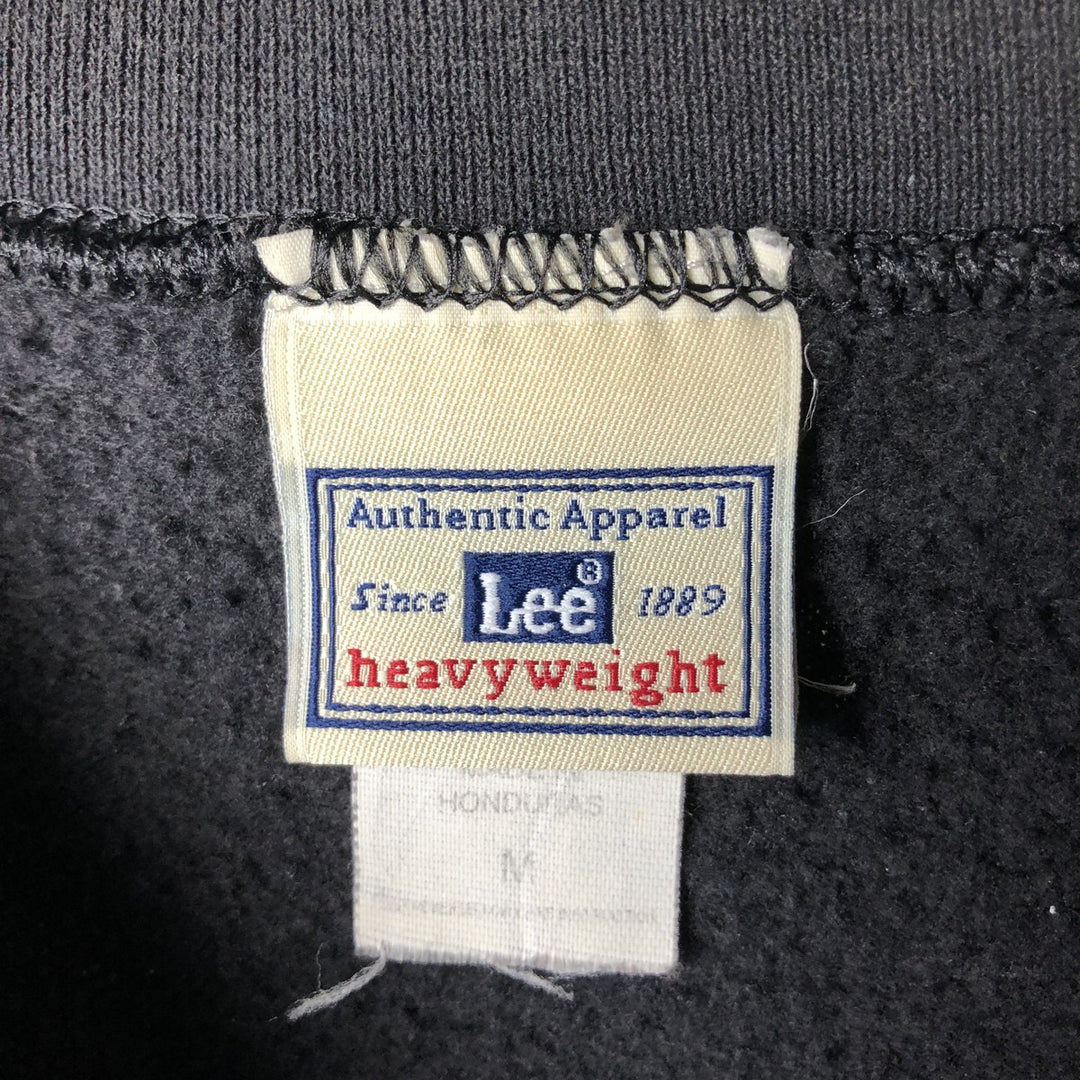 Lee sweatshirt, men's size M cotton black type Vintage Second Hand