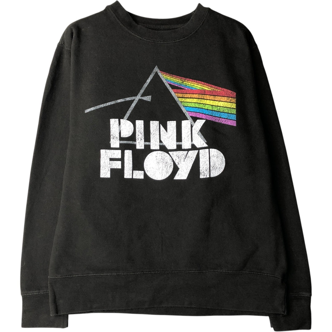 goodle two sleeves Pink Floyd print sweatshirt, men's size small cotton black type Vintage Second Hand