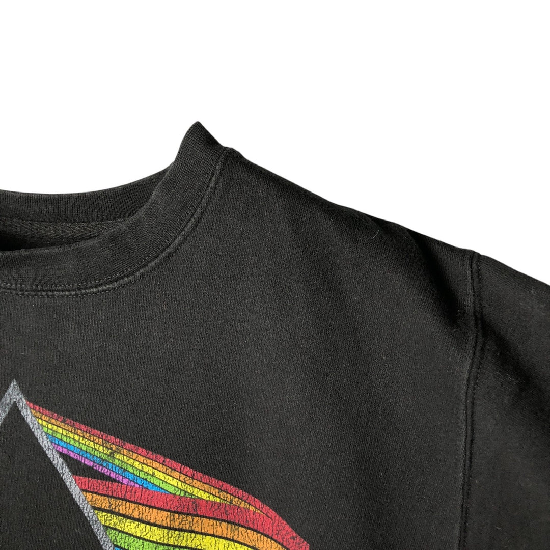 goodle two sleeves Pink Floyd print sweatshirt, men's size small cotton black type Vintage Second Hand