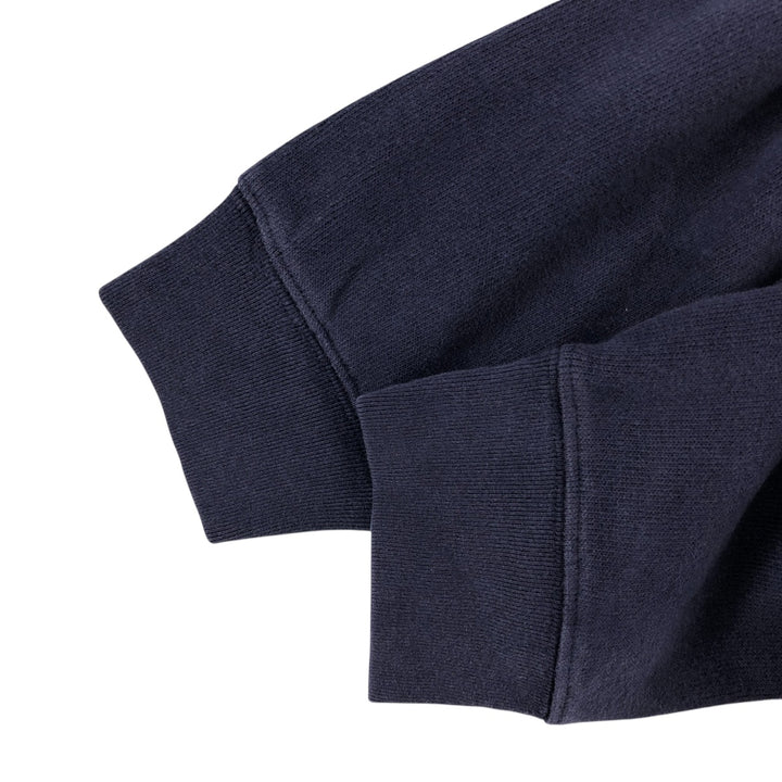 Ralph Lauren POLO by Ralph Lauren Half-Zip Sweatshirt, Men's XL cotton navy blue type Vintage Second Hand
