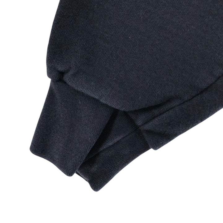 GAME Workwear Collared Half-Zip Sweatshirt, Men's Size L cotton black type Vintage Second Hand