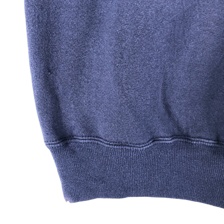 Vintage 90'S Champion BASIC TRAINING printed sweatshirt, Made in USA, Men's XL cotton navy blue type Vintage Second Hand