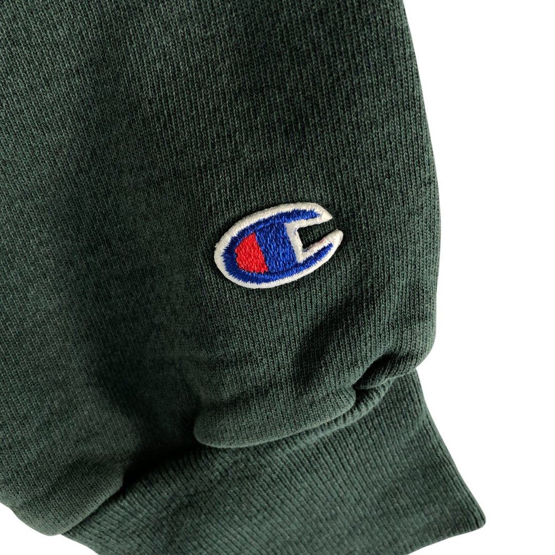 Vintage 90'S Champion Authentic Athletic Apparel sweatshirt, size M, men's cotton Green type dark green Vintage Second Hand