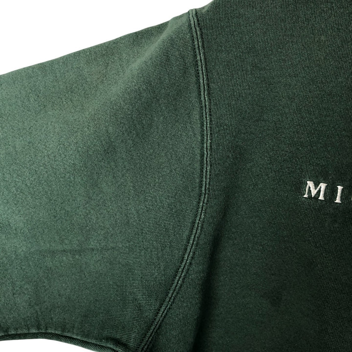 Vintage 90'S Champion Authentic Athletic Apparel sweatshirt, size M, men's cotton Green type dark green Vintage Second Hand