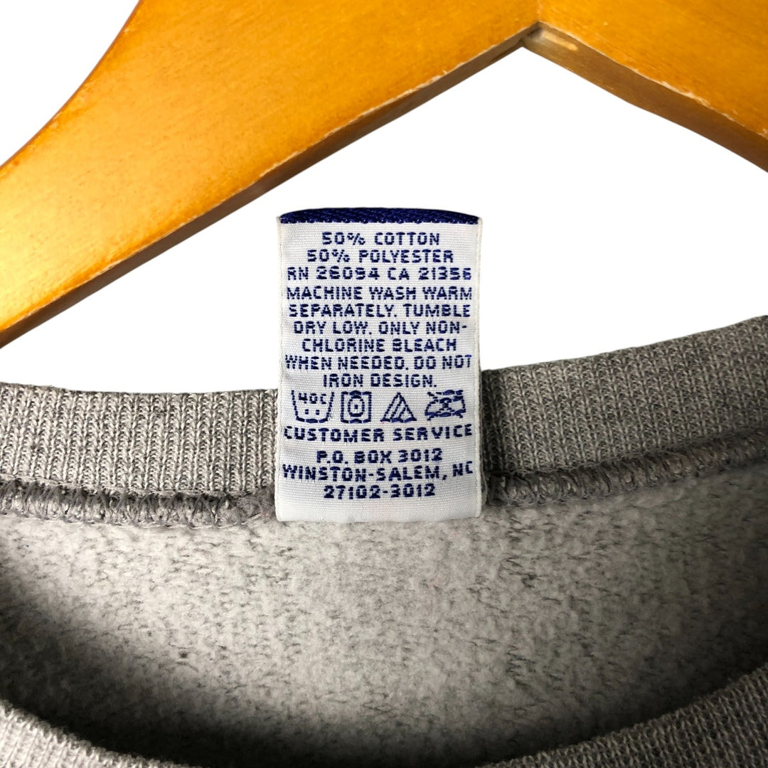 Vintage 90'S Champion Authentic Athletic Apparel college sweatshirt, size M, men's cotton gray type Vintage Second Hand