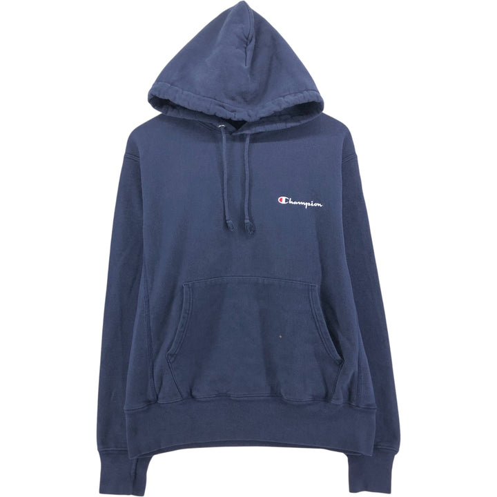 Champion REVERSE WEAVE Reverse Weave Sweat Pullover Hoodie Men's M cotton navy blue type Vintage Second Hand