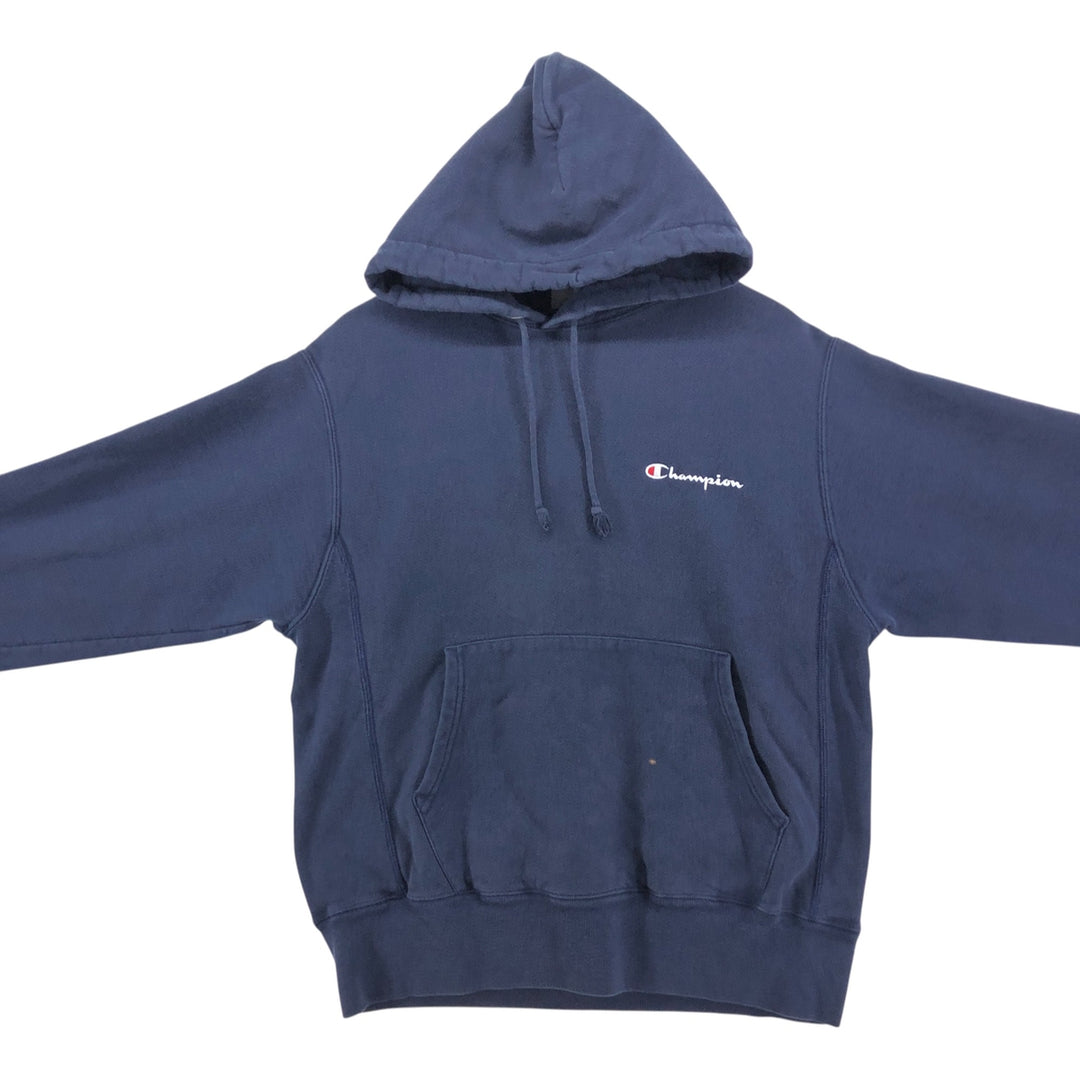 Champion REVERSE WEAVE Reverse Weave Sweat Pullover Hoodie Men's M cotton navy blue type Vintage Second Hand