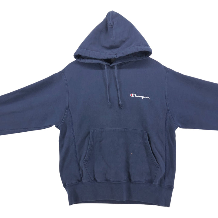 Champion REVERSE WEAVE Reverse Weave Sweat Pullover Hoodie Men's M cotton navy blue type Vintage Second Hand
