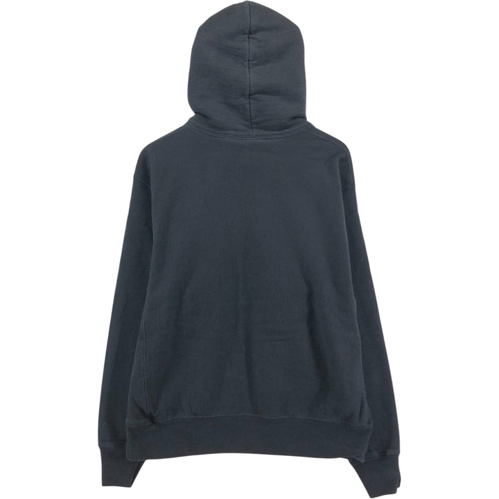 Champion REVERSE WEAVE Reverse Weave Sweat Pullover Hoodie Men's L size cotton black type Vintage Second Hand