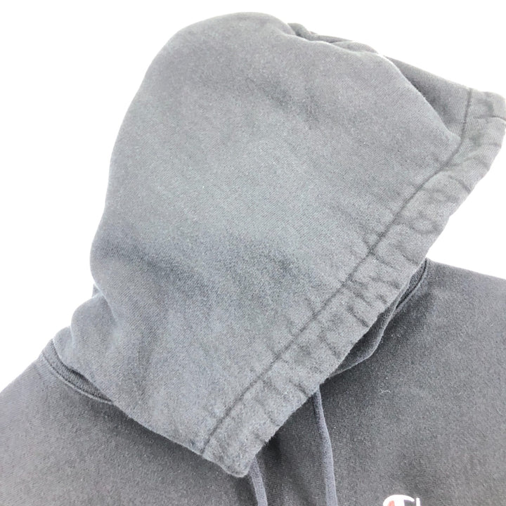 Champion REVERSE WEAVE Reverse Weave Sweat Pullover Hoodie Men's L size cotton black type Vintage Second Hand