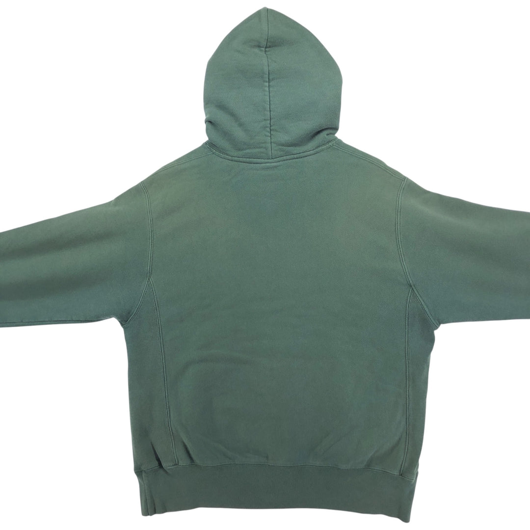 Champion REVERSE WEAVE Reverse Weave Eyeless Pullover Hoodie, Men's Size Medium, Vintage cotton green type Vintage Second Hand