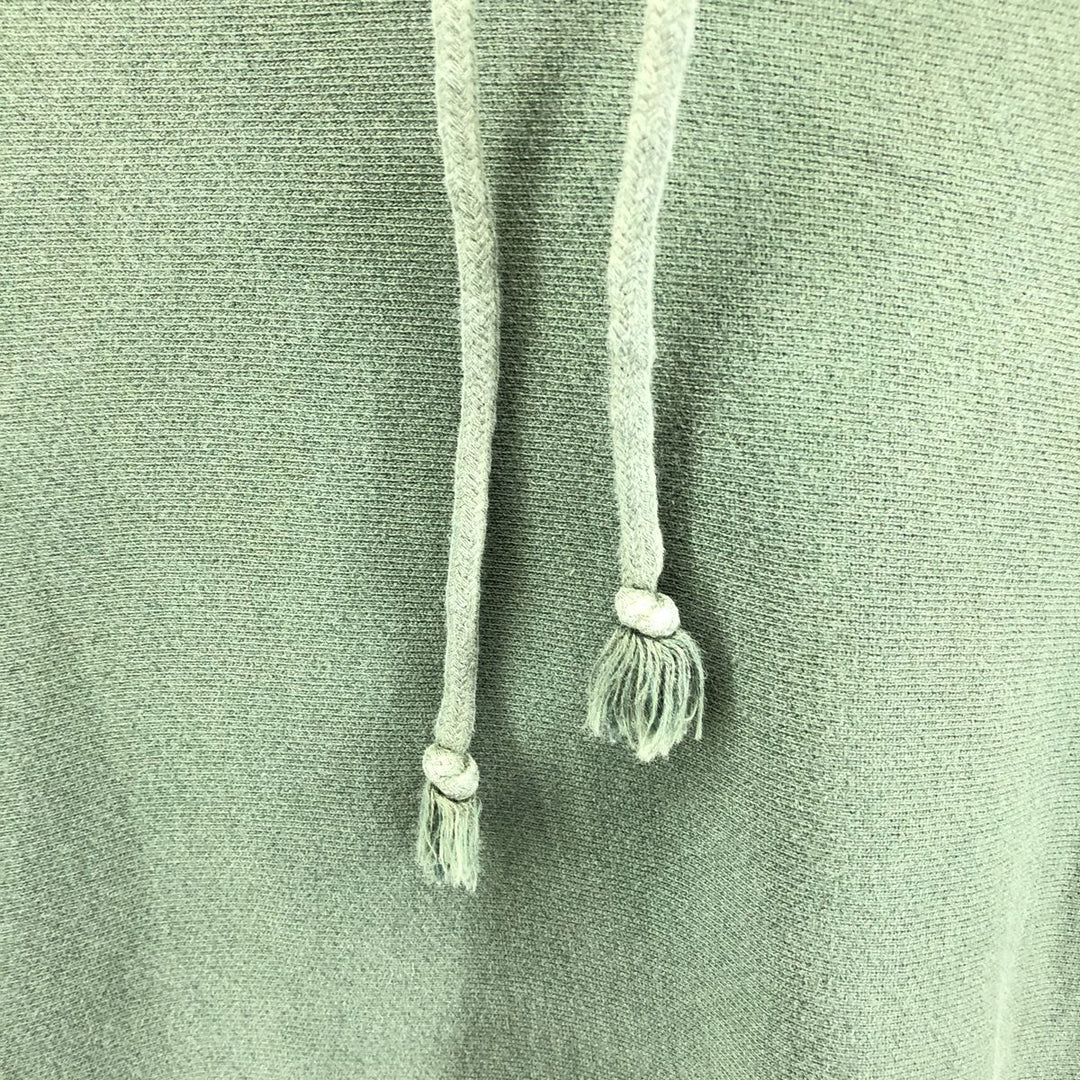 Champion REVERSE WEAVE Reverse Weave Eyeless Pullover Hoodie, Men's Size Medium, Vintage cotton green type Vintage Second Hand