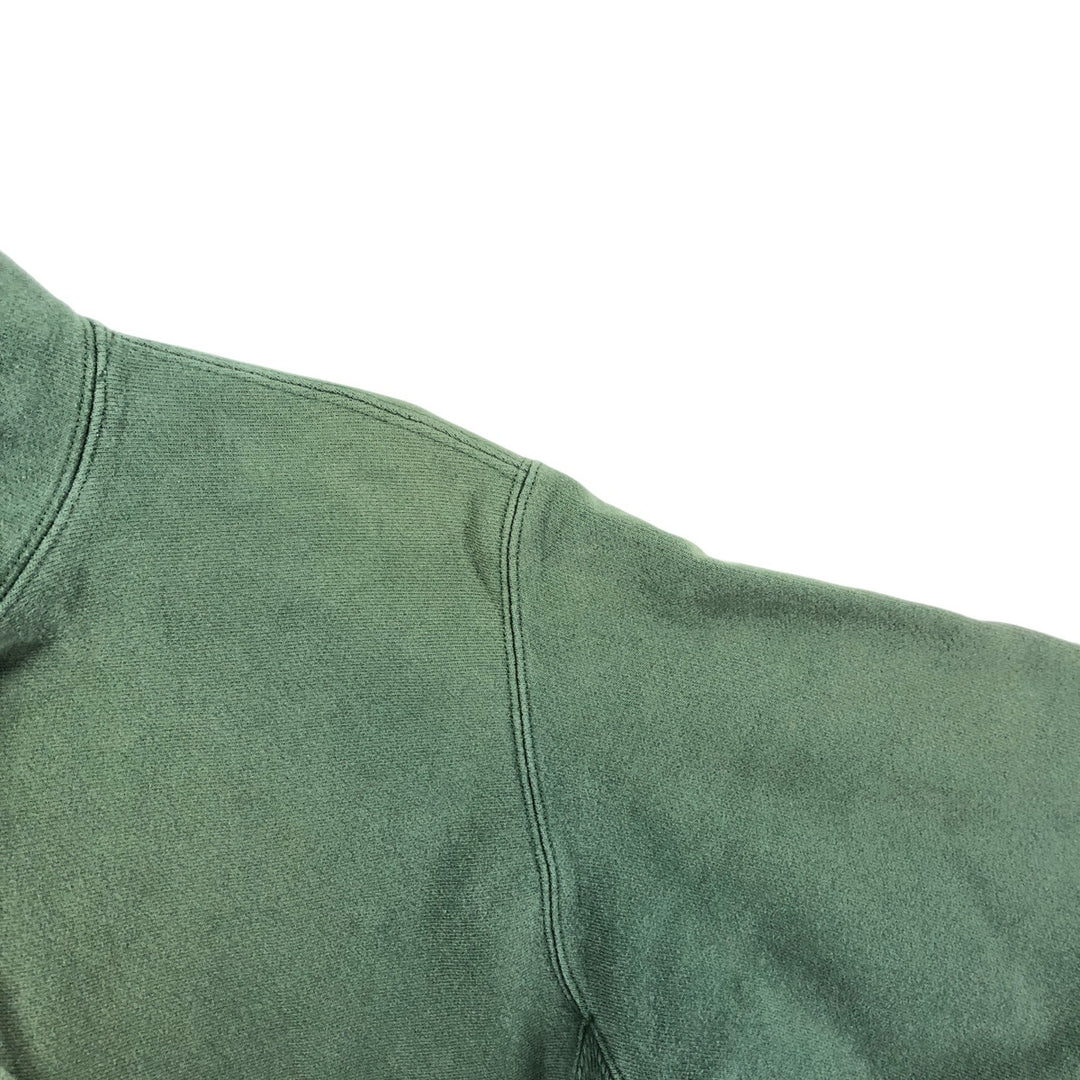 Champion REVERSE WEAVE Reverse Weave Eyeless Pullover Hoodie, Men's Size Medium, Vintage cotton green type Vintage Second Hand