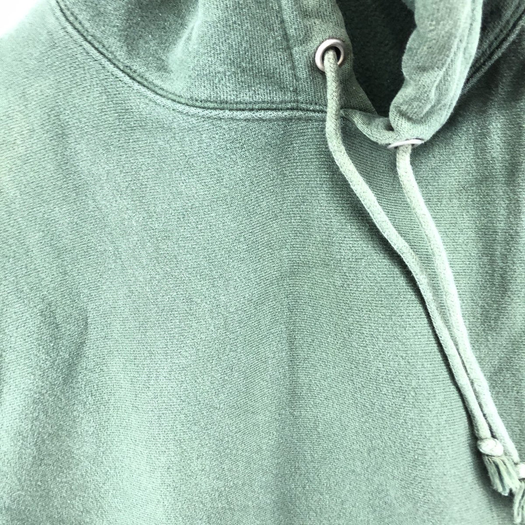 Champion REVERSE WEAVE Reverse Weave Eyeless Pullover Hoodie, Men's Size Medium, Vintage cotton green type Vintage Second Hand