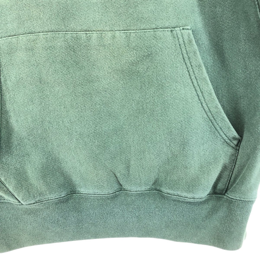 Champion REVERSE WEAVE Reverse Weave Eyeless Pullover Hoodie, Men's Size Medium, Vintage cotton green type Vintage Second Hand