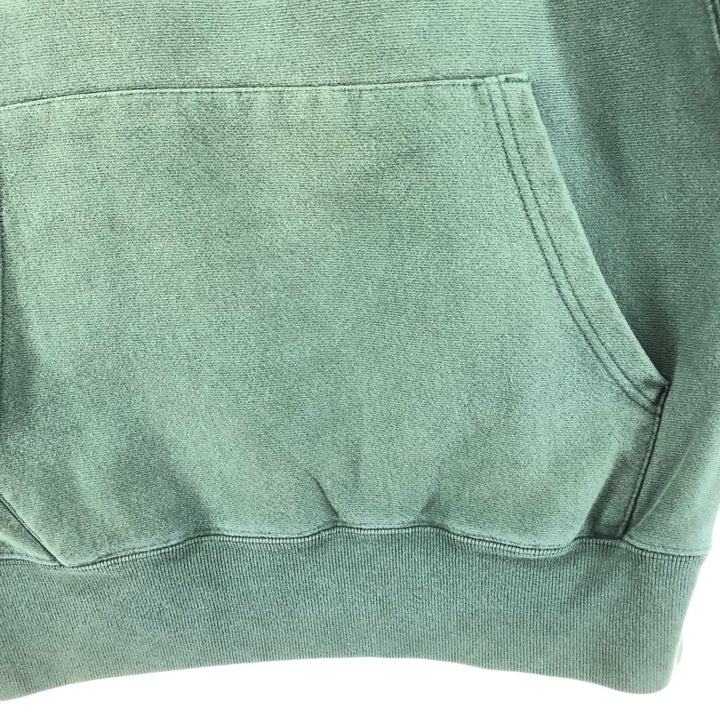 Champion REVERSE WEAVE Reverse Weave Eyeless Pullover Hoodie, Men's Size Medium, Vintage cotton green type Vintage Second Hand