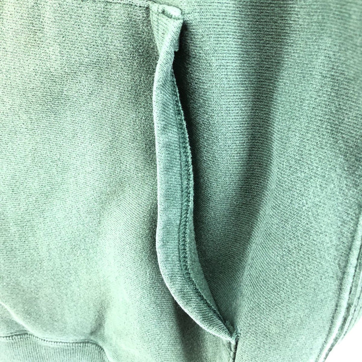 Champion REVERSE WEAVE Reverse Weave Eyeless Pullover Hoodie, Men's Size Medium, Vintage cotton green type Vintage Second Hand