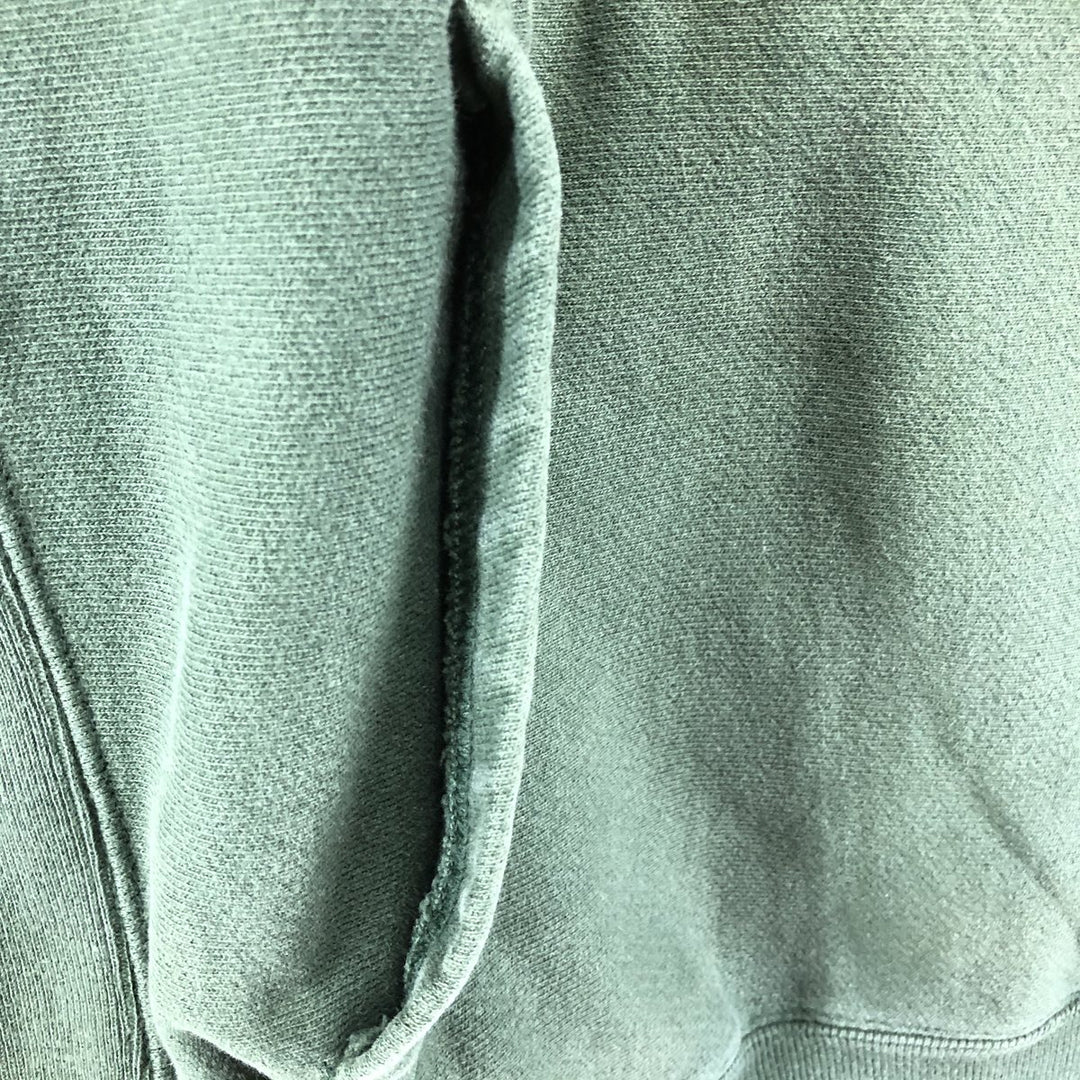 Champion REVERSE WEAVE Reverse Weave Eyeless Pullover Hoodie, Men's Size Medium, Vintage cotton green type Vintage Second Hand