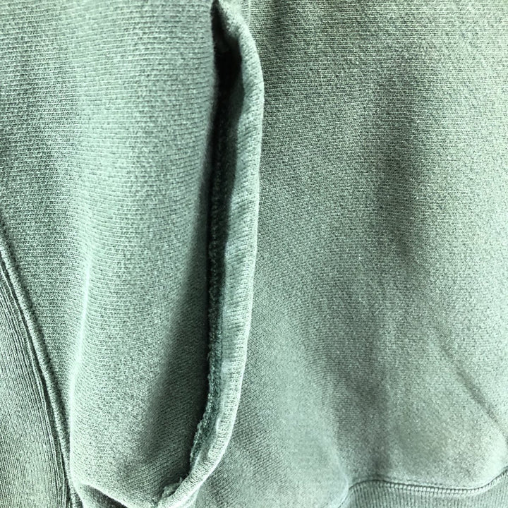 Champion REVERSE WEAVE Reverse Weave Eyeless Pullover Hoodie, Men's Size Medium, Vintage cotton green type Vintage Second Hand