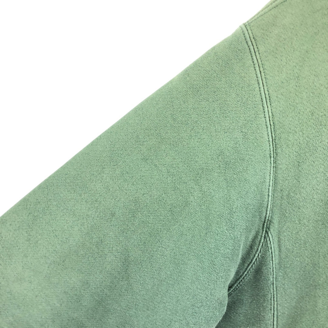 Champion REVERSE WEAVE Reverse Weave Eyeless Pullover Hoodie, Men's Size Medium, Vintage cotton green type Vintage Second Hand