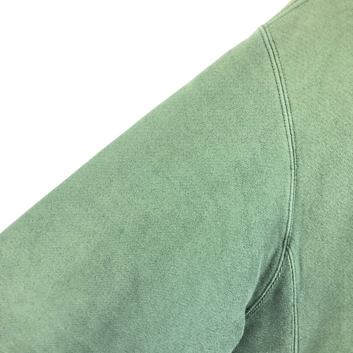 Champion REVERSE WEAVE Reverse Weave Eyeless Pullover Hoodie, Men's Size Medium, Vintage cotton green type Vintage Second Hand