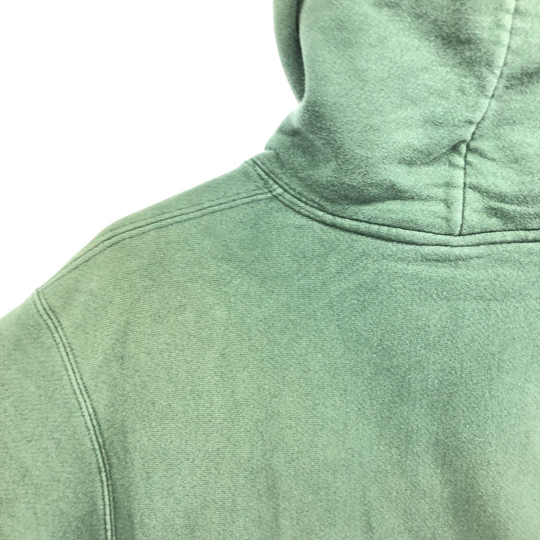 Champion REVERSE WEAVE Reverse Weave Eyeless Pullover Hoodie, Men's Size Medium, Vintage cotton green type Vintage Second Hand