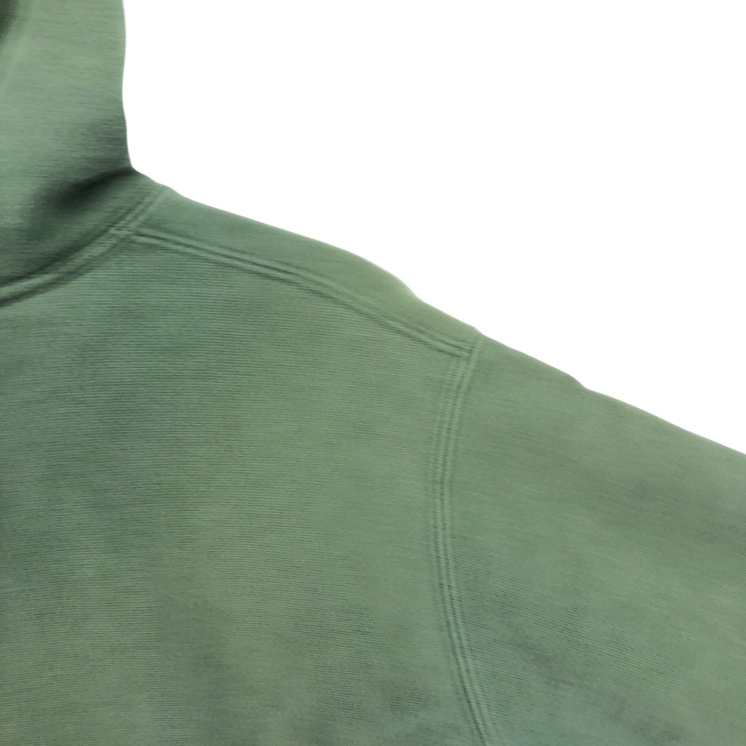 Champion REVERSE WEAVE Reverse Weave Eyeless Pullover Hoodie, Men's Size Medium, Vintage cotton green type Vintage Second Hand